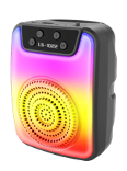 blastico wholesale bluetooth speaker with LED RGB light portable speaker wireless party speaker box for outdoor events flaming light speaker share music with friends affordable mini speaker b2b wholesale electronic cheap plastic speaker with USB TF FM AUX MIC microphones