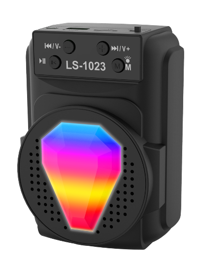 blastico wholesale bluetooth speaker with LED RGB light portable speaker wireless party speaker box for outdoor events flaming light speaker share music with friends affordable mini speaker b2b wholesale electronic cheap plastic speaker with USB TF FM AUX MIC microphones