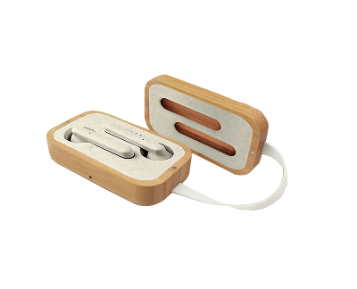 blastico wholesale b2b wooden earbuds bamboo eco-friendly earphones
