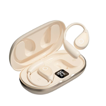 Blastico ows hanging open ear bone conduction earbuds wholesale earphones black high quality bluetooth electronic with battery status display